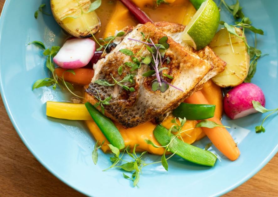 plat de poisson original