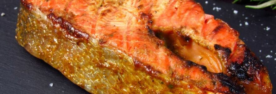 saumon grillé